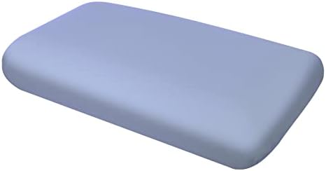 Hochwertiger Kissenbezug für Nackenkissen – Baumwolle, Dunkelgrau, ideal für ergonomischen Schlaf 35x60 bis 45x75 cm