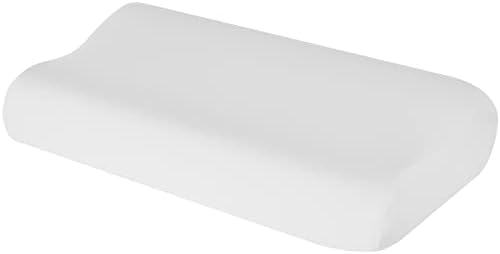 Hochwertiger Kissenbezug für Nackenkissen – Baumwolle, Dunkelgrau, ideal für ergonomischen Schlaf 35x60 bis 45x75 cm