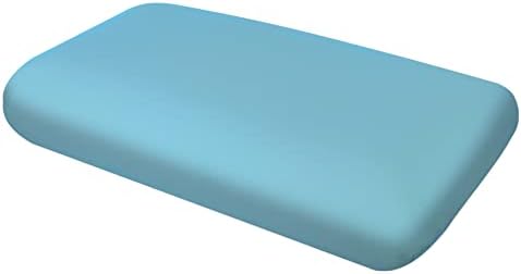 Hochwertiger Kissenbezug für Nackenkissen – Baumwolle, Dunkelgrau, ideal für ergonomischen Schlaf 35x60 bis 45x75 cm