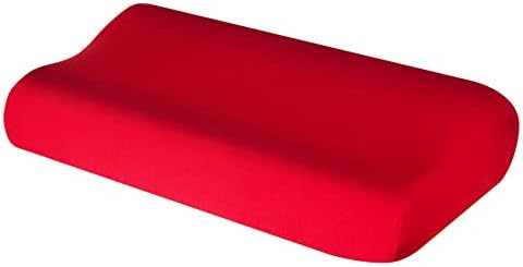 Hochwertiger Kissenbezug für Nackenkissen – Baumwolle, Dunkelgrau, ideal für ergonomischen Schlaf 35x60 bis 45x75 cm