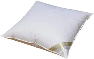 Hofmann Franken Kuschelweiches Daunenkissen 80x80 cm - 100% Daunen für himmlischen Schlafkomfort