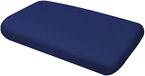 Hochwertiger Kissenbezug für Nackenkissen – Baumwolle, Dunkelgrau, ideal für ergonomischen Schlaf 35x60 bis 45x75 cm