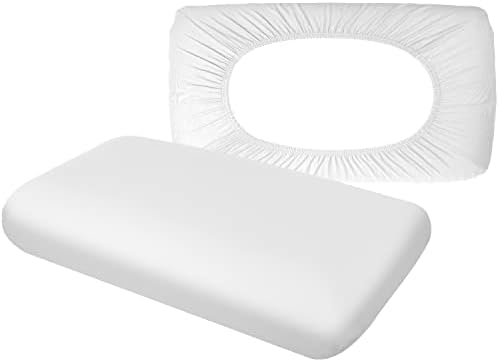 Hochwertiger Kissenbezug für Nackenkissen – Baumwolle, Dunkelgrau, ideal für ergonomischen Schlaf 35x60 bis 45x75 cm