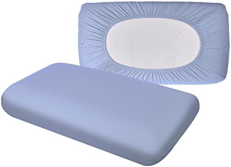 Hochwertiger Kissenbezug für Nackenkissen – Baumwolle, Dunkelgrau, ideal für ergonomischen Schlaf 35x60 bis 45x75 cm