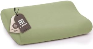 Gesundheitskissen Kissenbezug – Atmungsaktiv, Hautfreundlich, Waschbar, perfekt für gesunden Schlaf, 30-45 x 50-65 cm, S