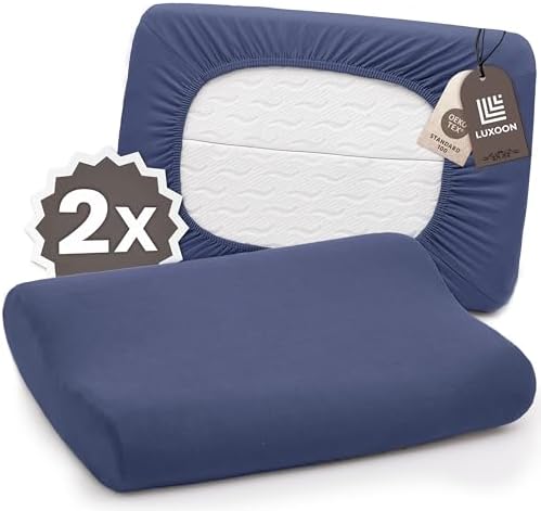 Gesundheitskissen Kissenbezug – Atmungsaktiv und Hautfreundlich, Waschbar, 2er Pack für Komfort und Hygiene, Weiß 30-45