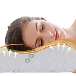 2026 Ergonomisches Hochdichte Memory Foam Kissen von - Ideal gegen Nacken- und Schulterschmerzen mit abnehmbarem Bambus