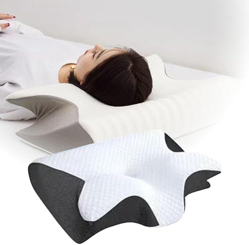 Generisch Ergonomisches Nackenkissen aus Memory Foam für gewichtige Entspannung beim Schlafen zur Nackenstütze gegen Sch