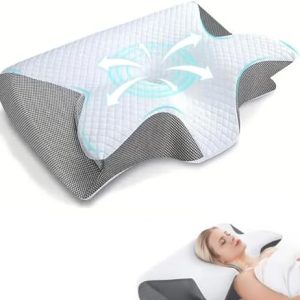 Curosleep Ergonomisches Nackenkissen – Original Dreamsleepz für schmerzfreies Schlafen, ideal für Seitenschläfer & Rücke