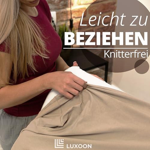 Gesundheitskissen Kissenbezug – Atmungsaktiv und Hautfreundlich, Waschbar, 2er Pack für Komfort und Hygiene, Weiß 30-45