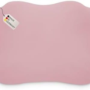 Dukal Bezug für Ergo Nackenkissen | Memory Foam Komfort | 100% Baumwolle | Altrosa für entspannende Nächte