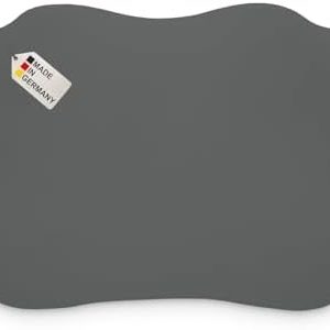 Dukal | Bezug für Ergo Nackenkissen | 100% Baumwolle in Anthrazit | Optimaler Komfort für erholsamen Schlaf